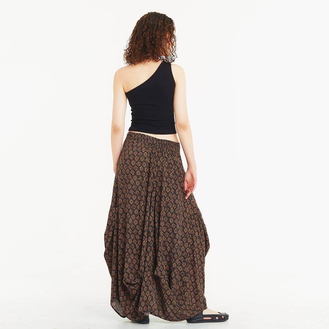 Waist Pocket Detail Long Skirt