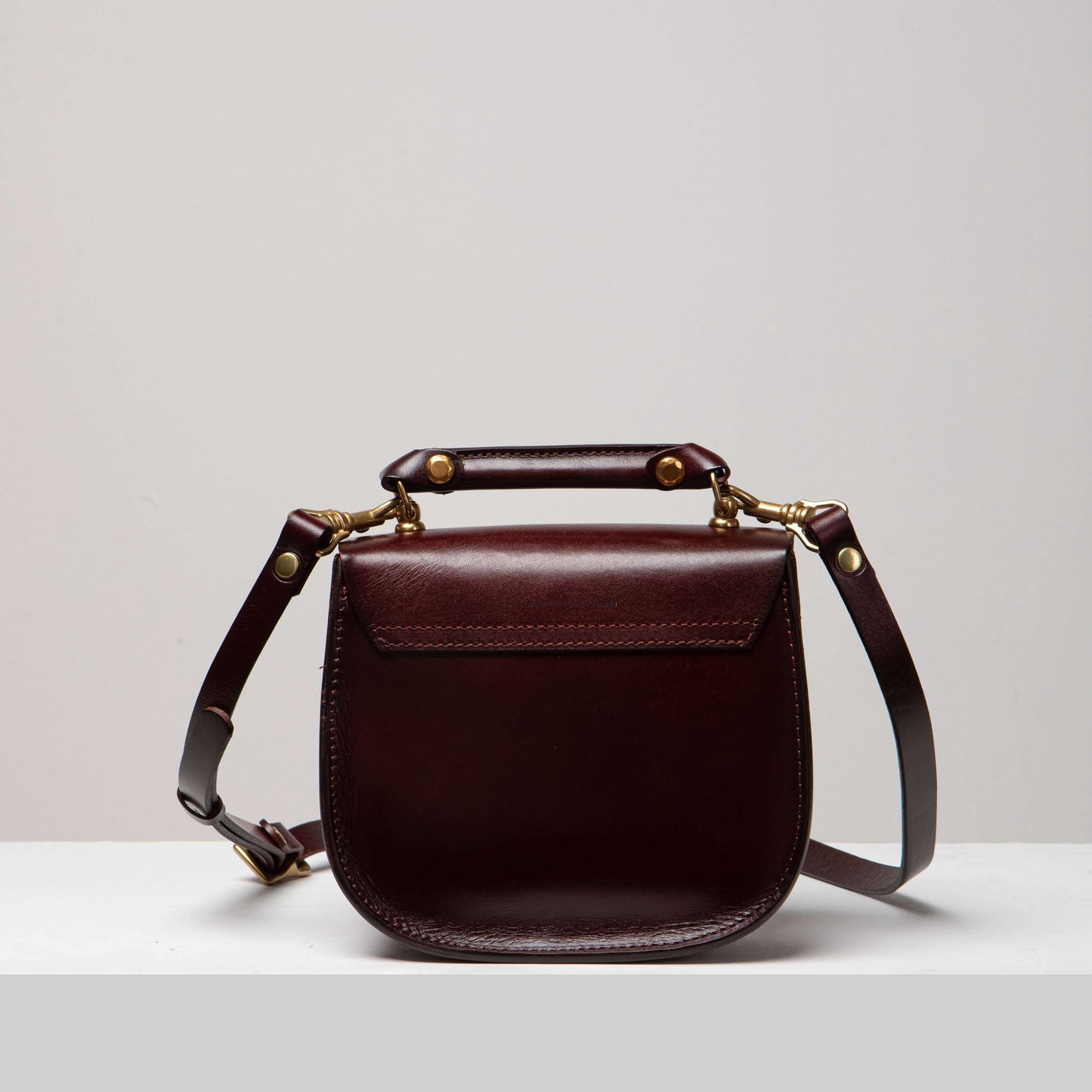 Summit Mini Leather Saddle Bag