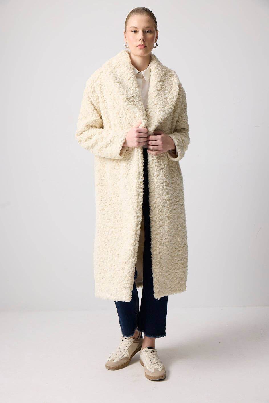 Long Plush Coat