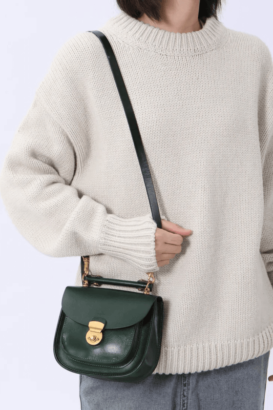 Summit Mini Leather Saddle Bag