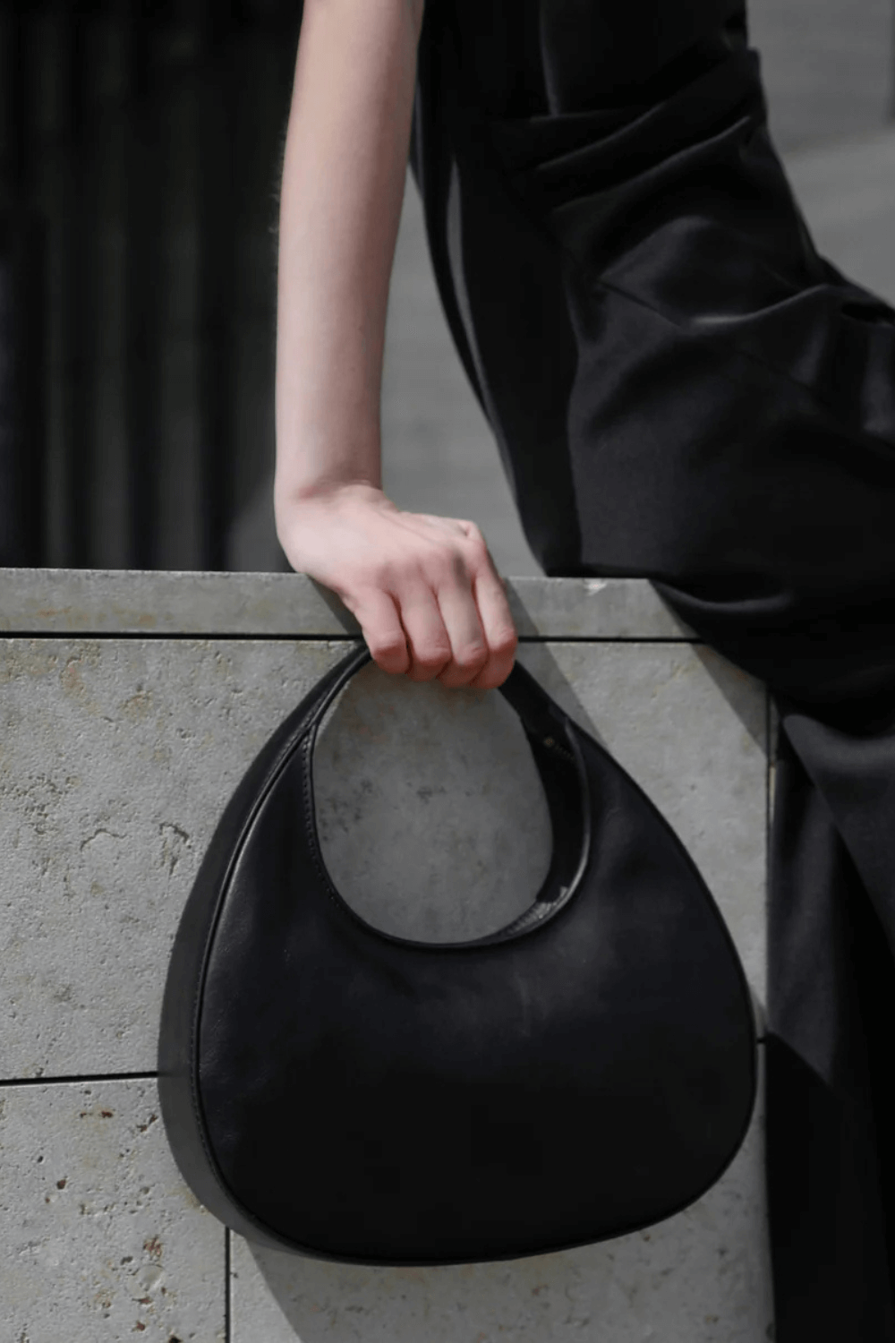 Moonstone Leather Handbag