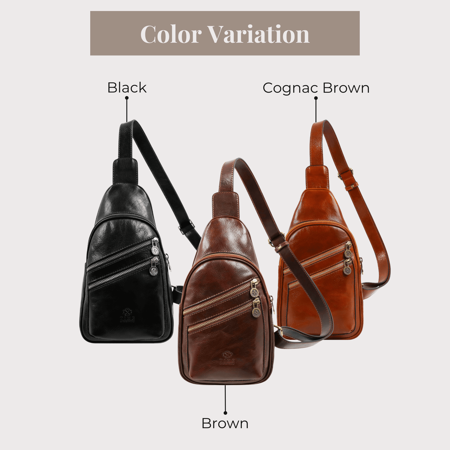 Genuine Italian Leather Handbag – Timeless Design – Ellar Nova