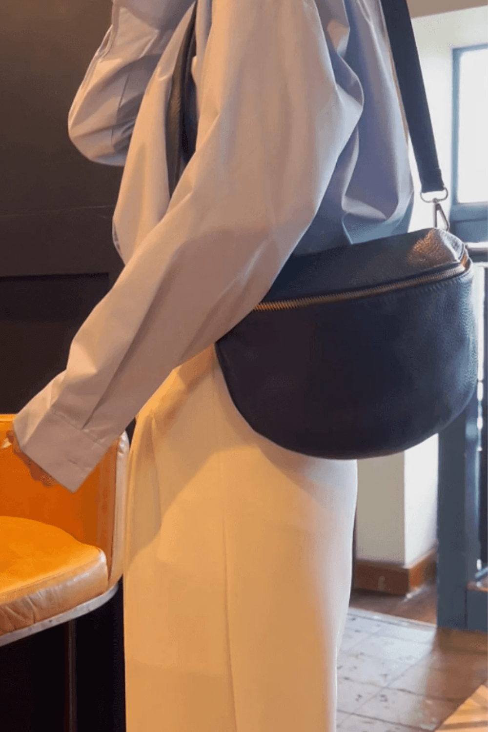 Leather Crossbody Bum Bag