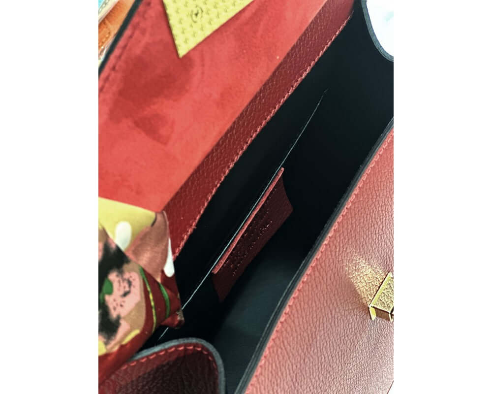 Lusso Italian Leather Handbag – Genuine Made in Italy Luxury Purse for Women, Classic Tote, Designer Shoulder Bag
