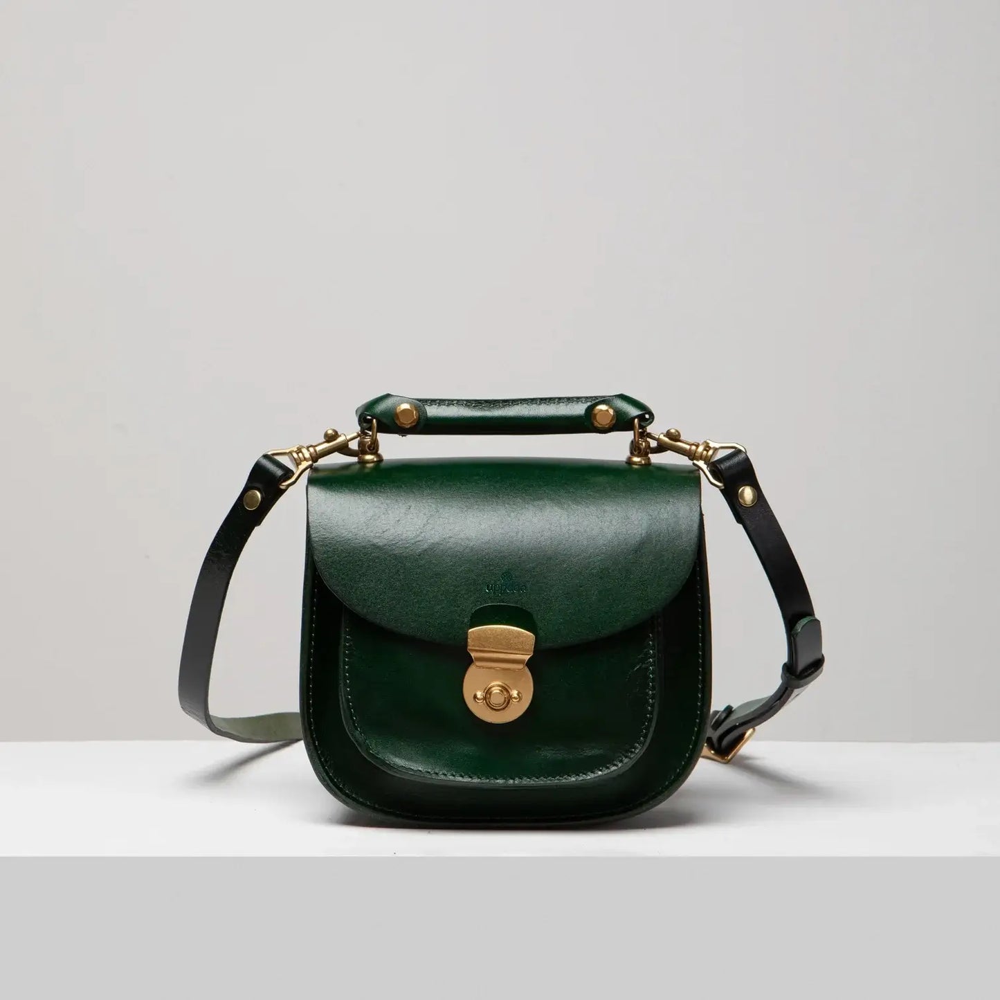 Summit Mini Leather Saddle Bag