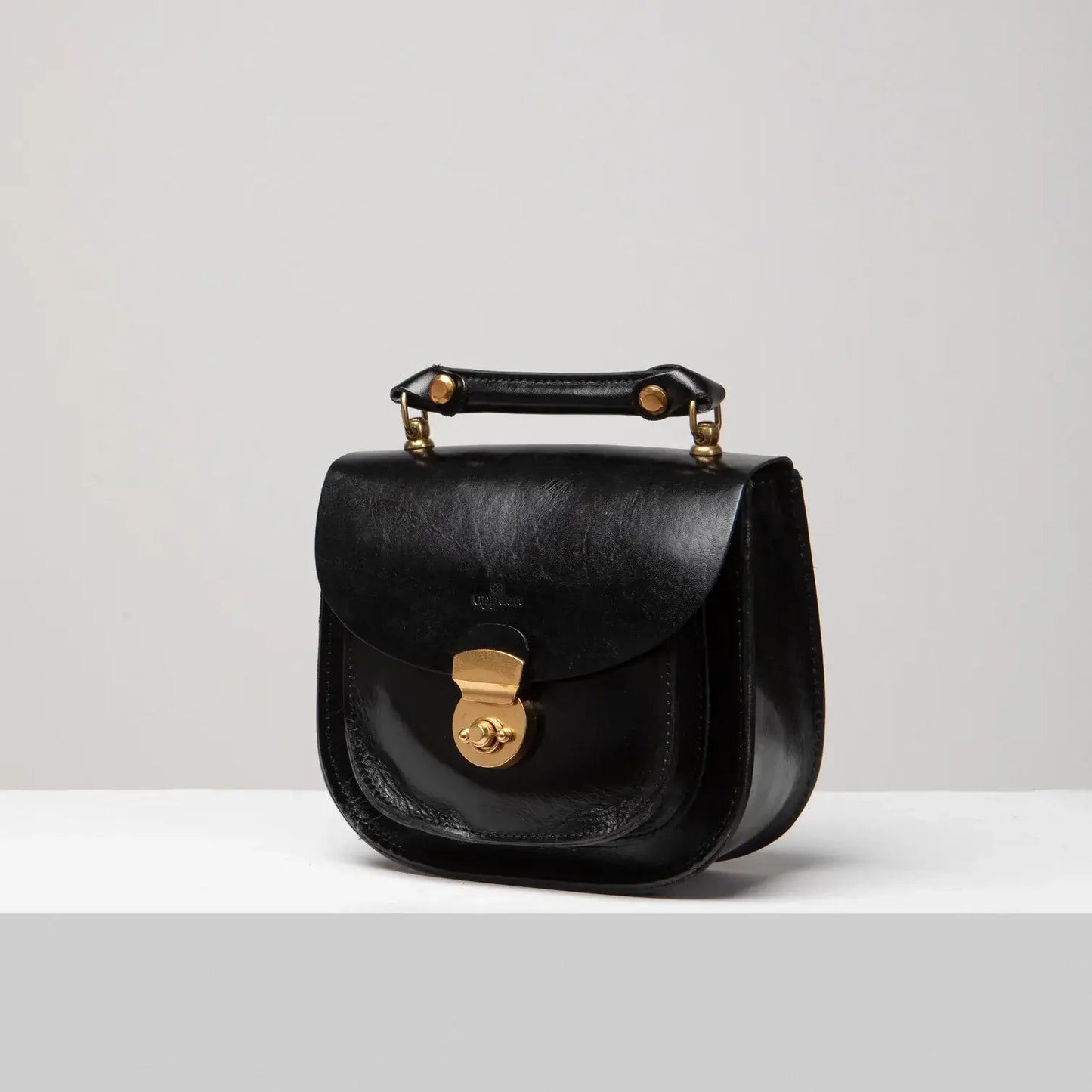 Summit Mini Leather Saddle Bag