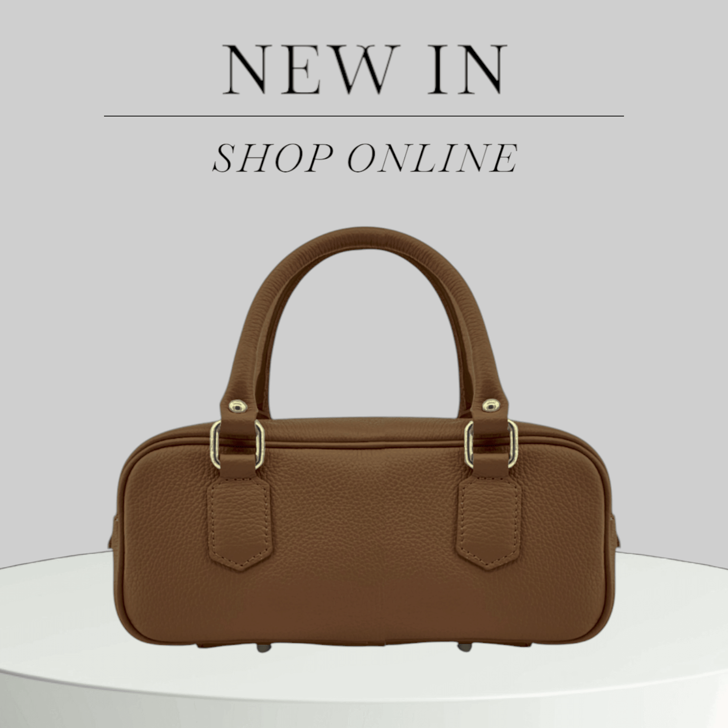 Genuine Italian Leather Handbag – Timeless Design – Ellar Nova