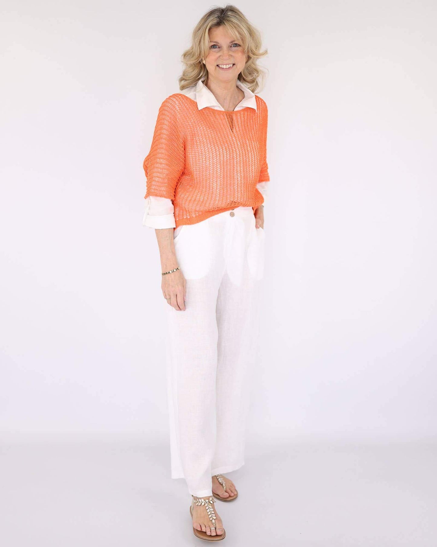 Italian Linen Summer Pants – One Size
