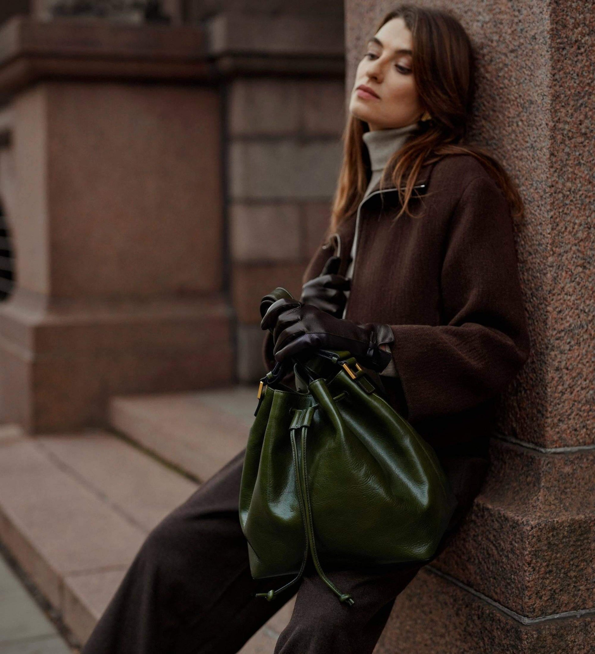 Genuine Italian Leather Handbag – Timeless Design – Ellar Nova