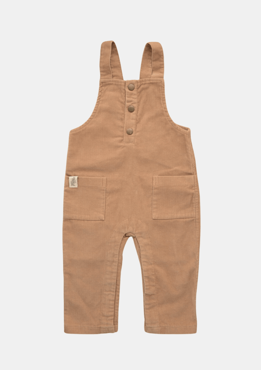 Brown Corduroy Kids Overalls – 100% Cotton, OEKO-TEX Certified